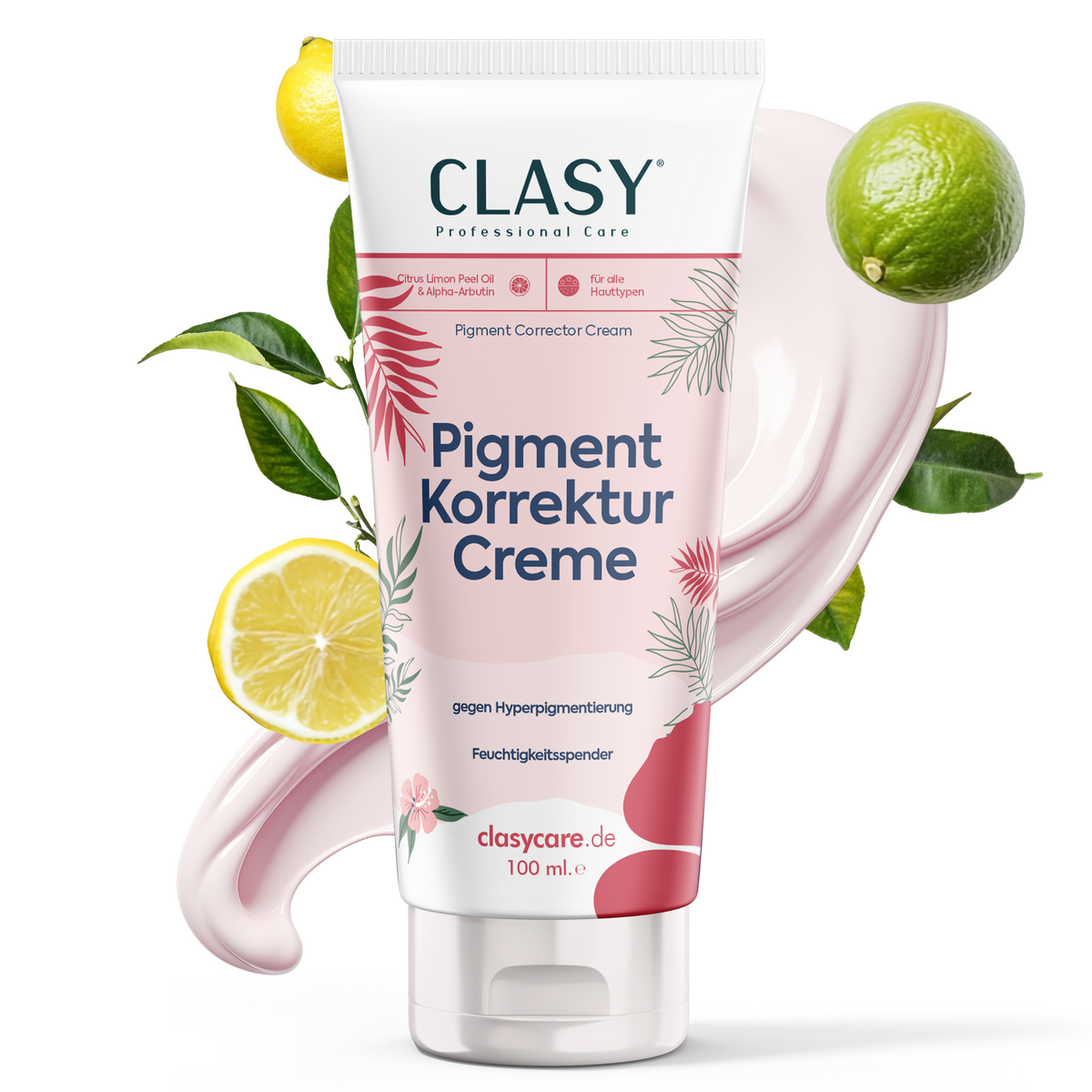 Clasy Care Anti-Flecken & Hautton-Ausgleichende Albanische Formel – Pigment Korrektur Creme 100 ml