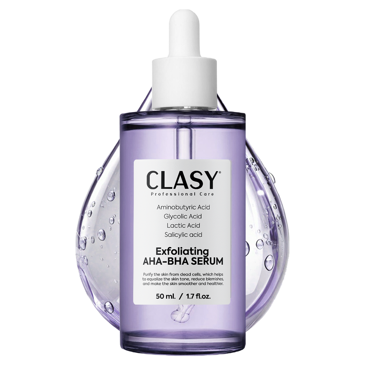 Clasy Care Hautton-ausgleichendes Peeling – Exfoliating AHA-BHA Serum 50 ml