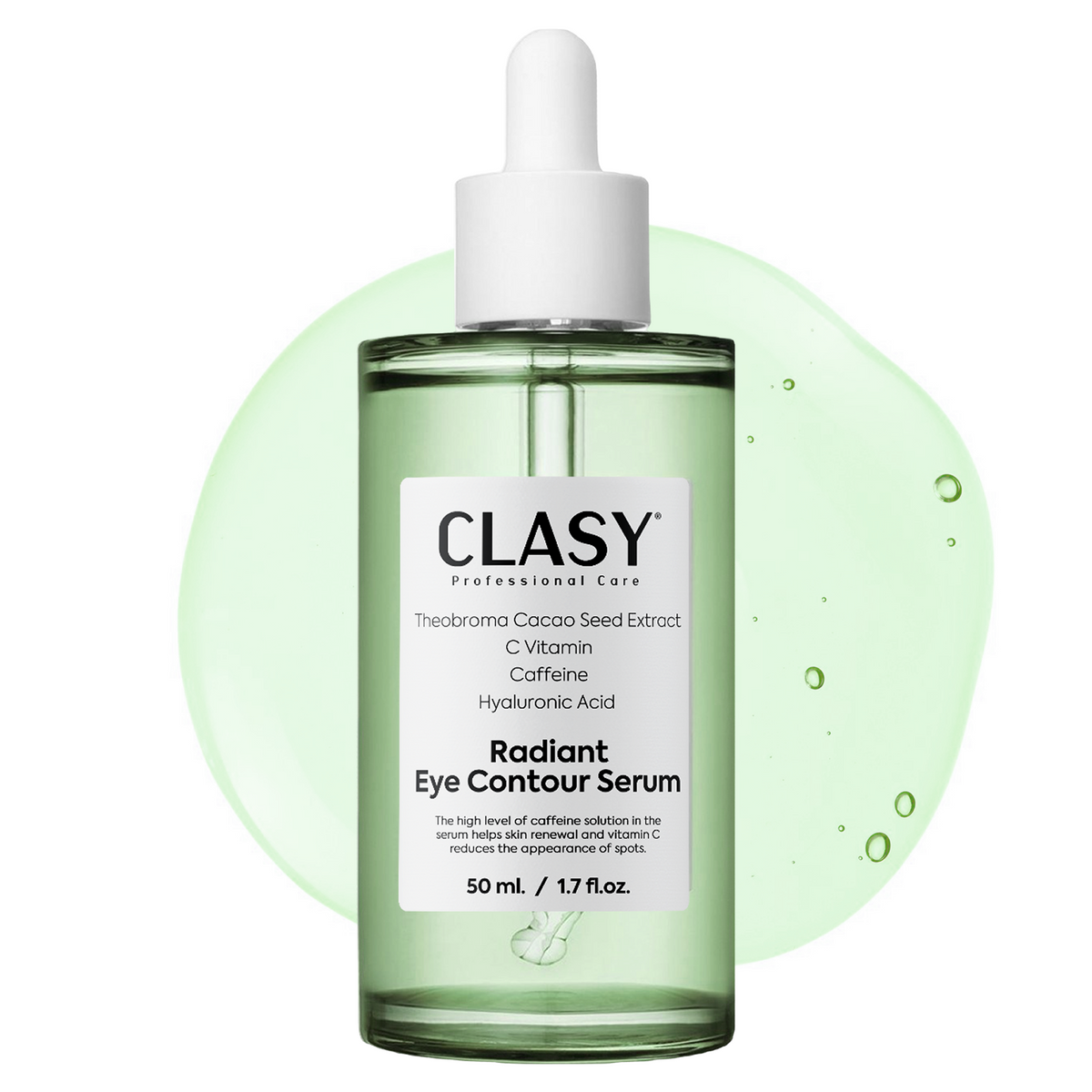 Clasy Care Augenkontur-Serum gegen Tränensäcke – Radiant Eye Contour Serum 50ml