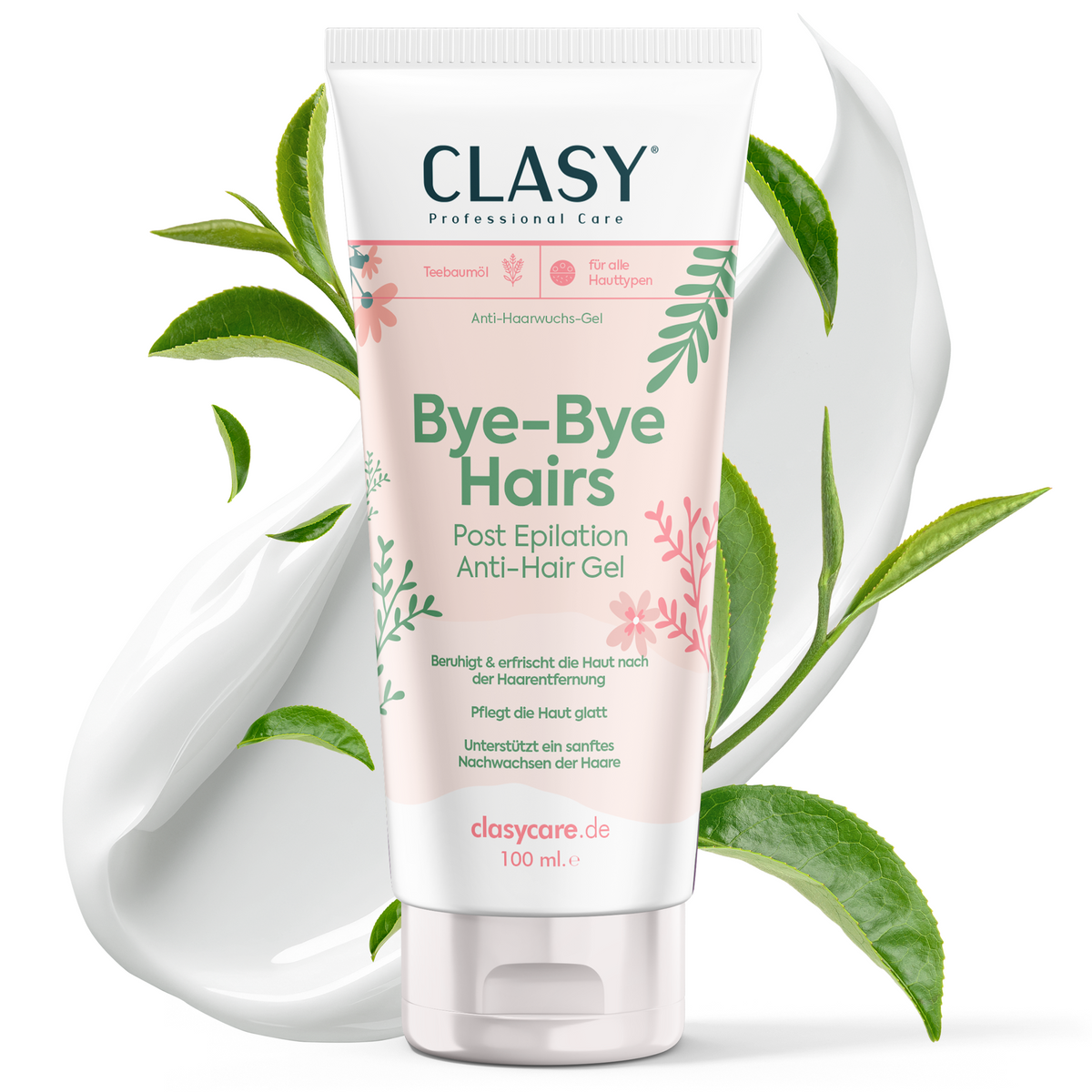 Clasy Care Haarreduzierende Pflege nach der Epilation – Bye-Bye Hairs 100 ml