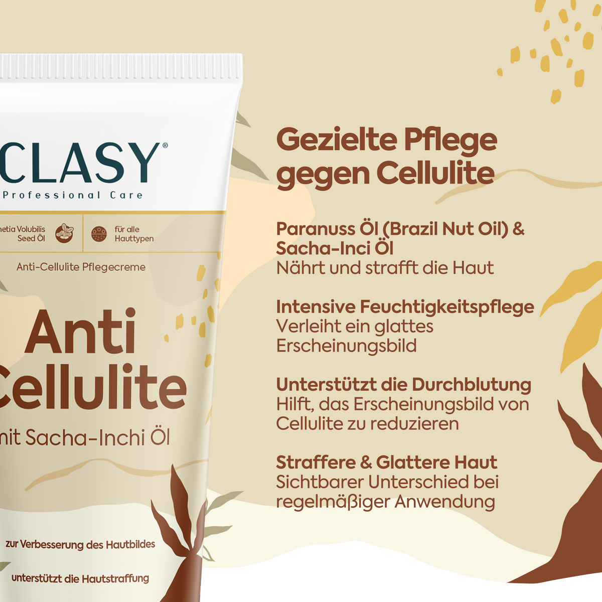 Clasy Care Perfekter Schutz gegen Cellulite – 100 ml