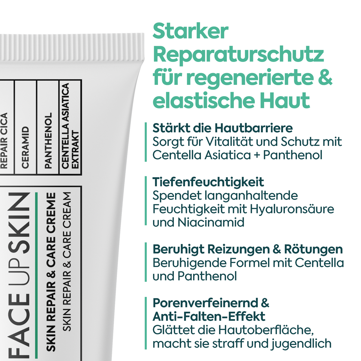 Clasy Care Perfekte Hautregenerierende Creme – FACEUPSKIN® Repair Cream 40 ml