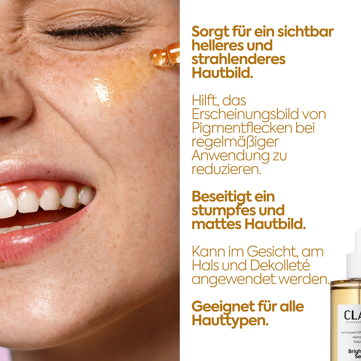Clasy Care Brightening Serum, 50 ml