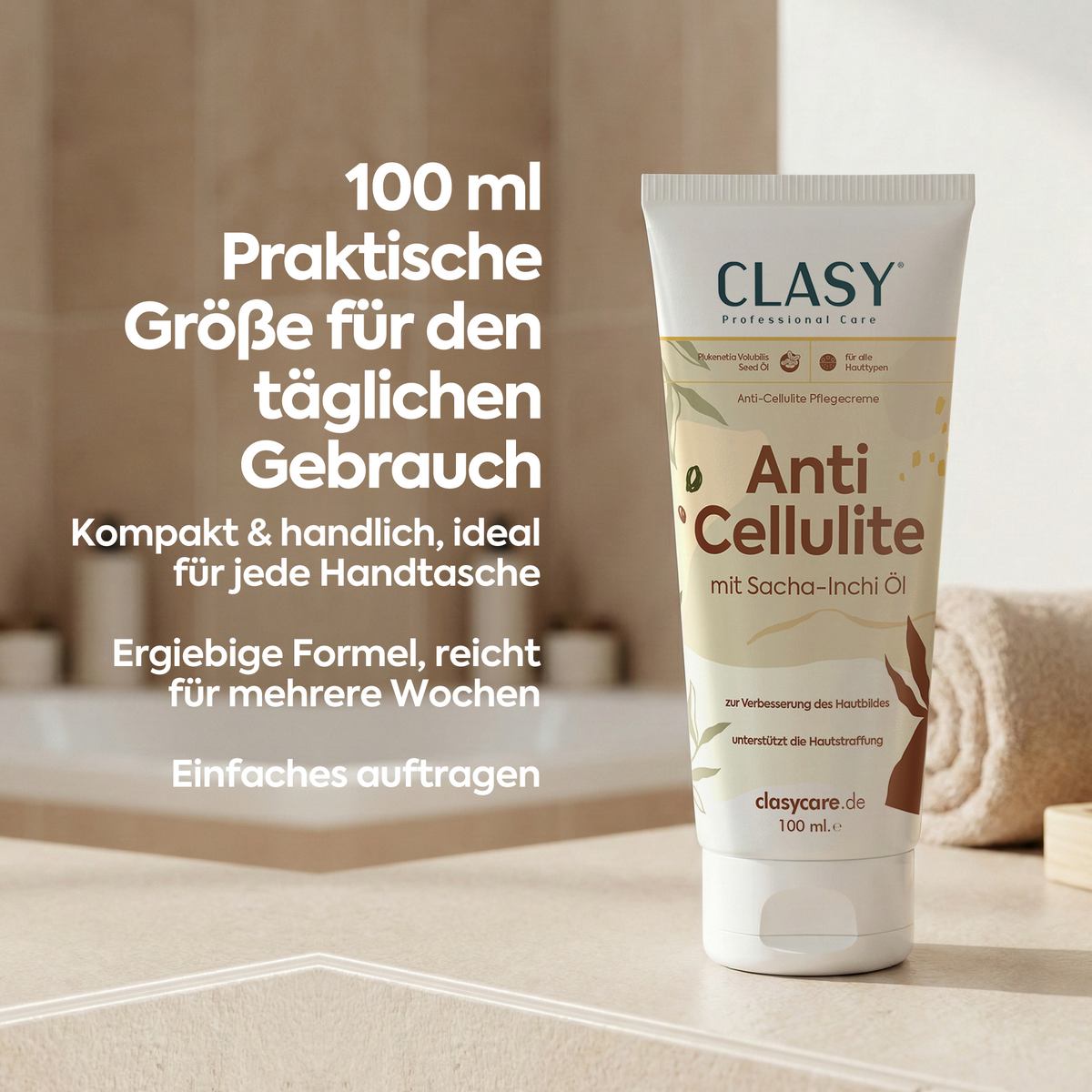 Clasy Care Perfekter Schutz gegen Cellulite – 100 ml