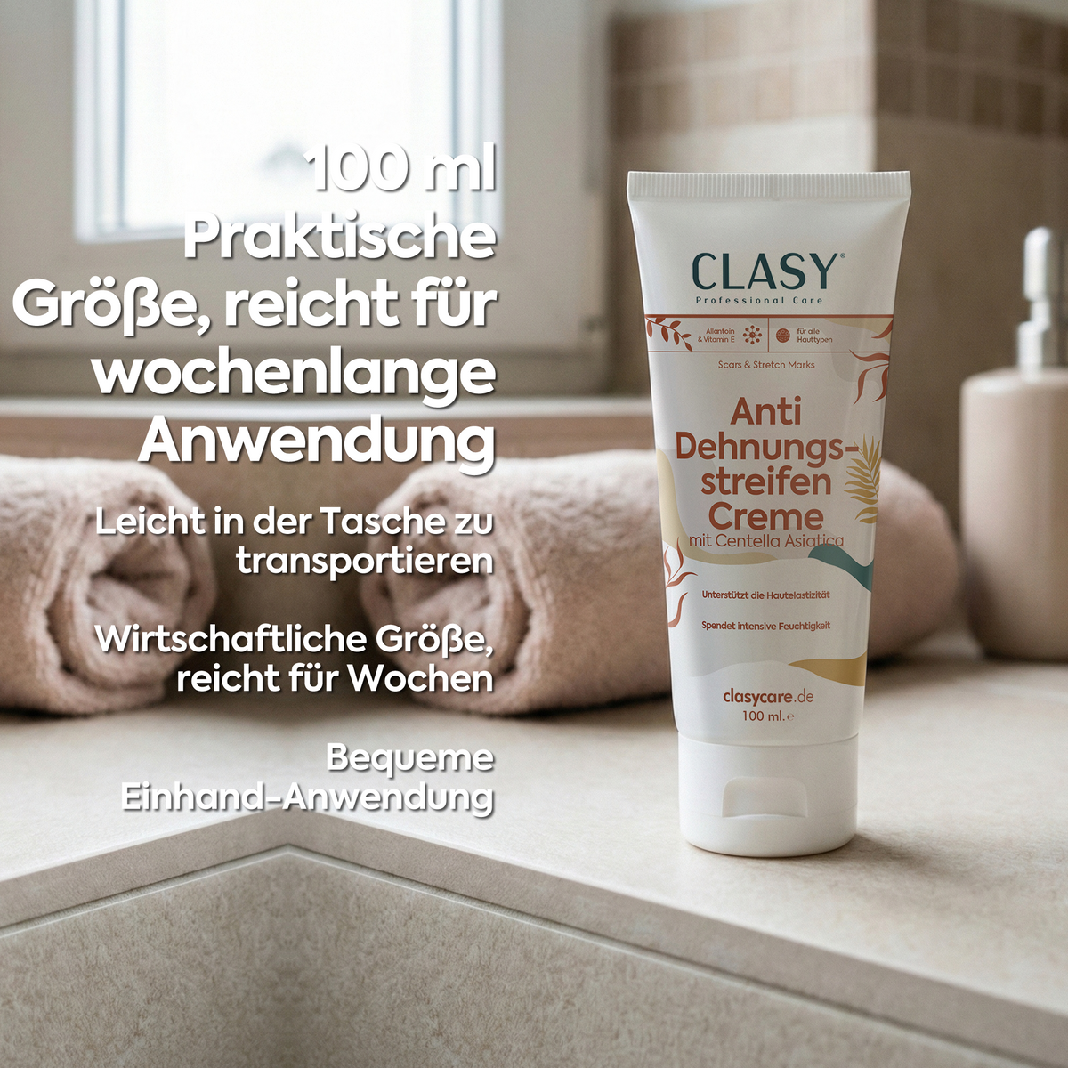 Clasy Care Perfekte Regeneration gegen Narben & Dehnungsstreifen – 100 ml