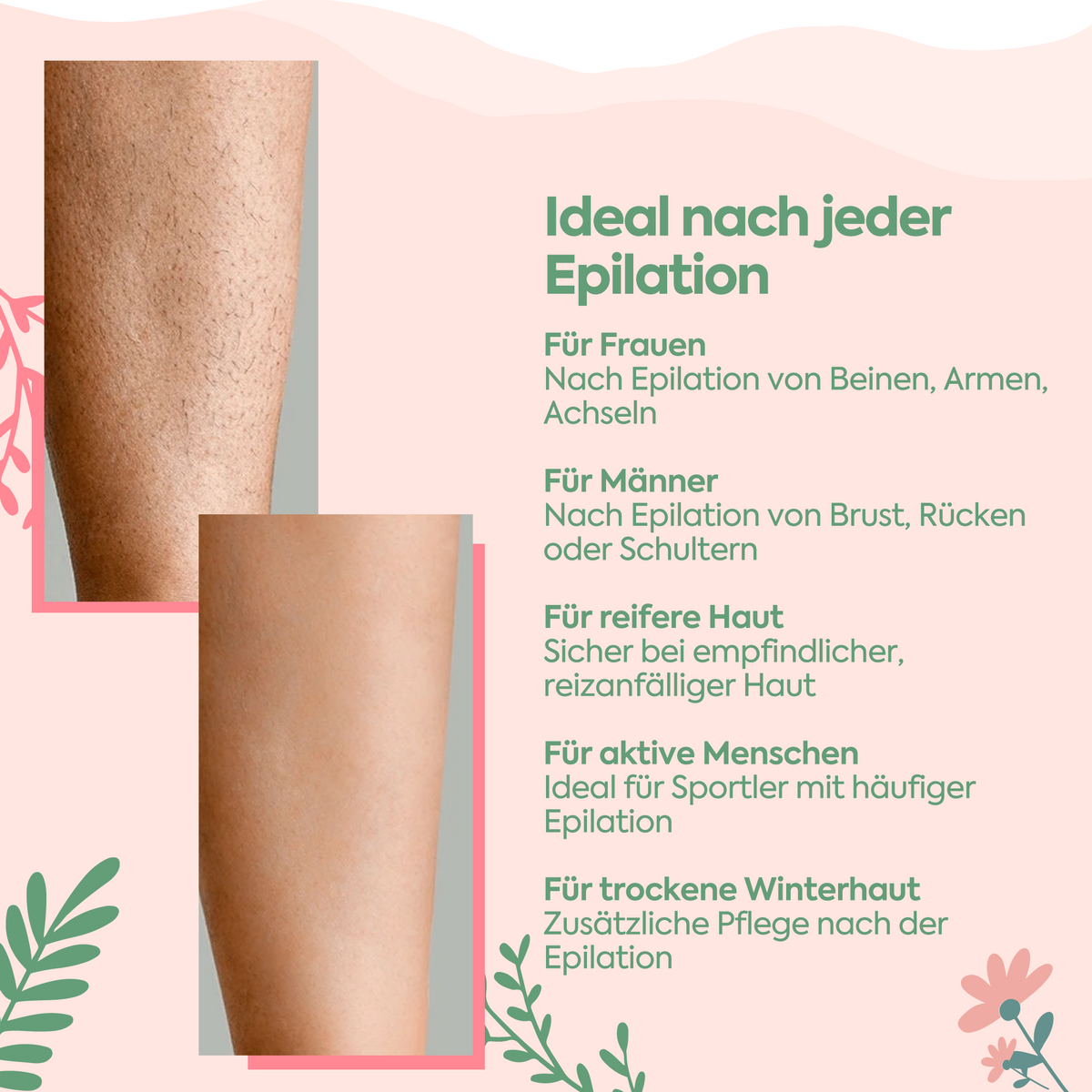 Clasy Care Haarreduzierende Pflege nach der Epilation – Bye-Bye Hairs 100 ml