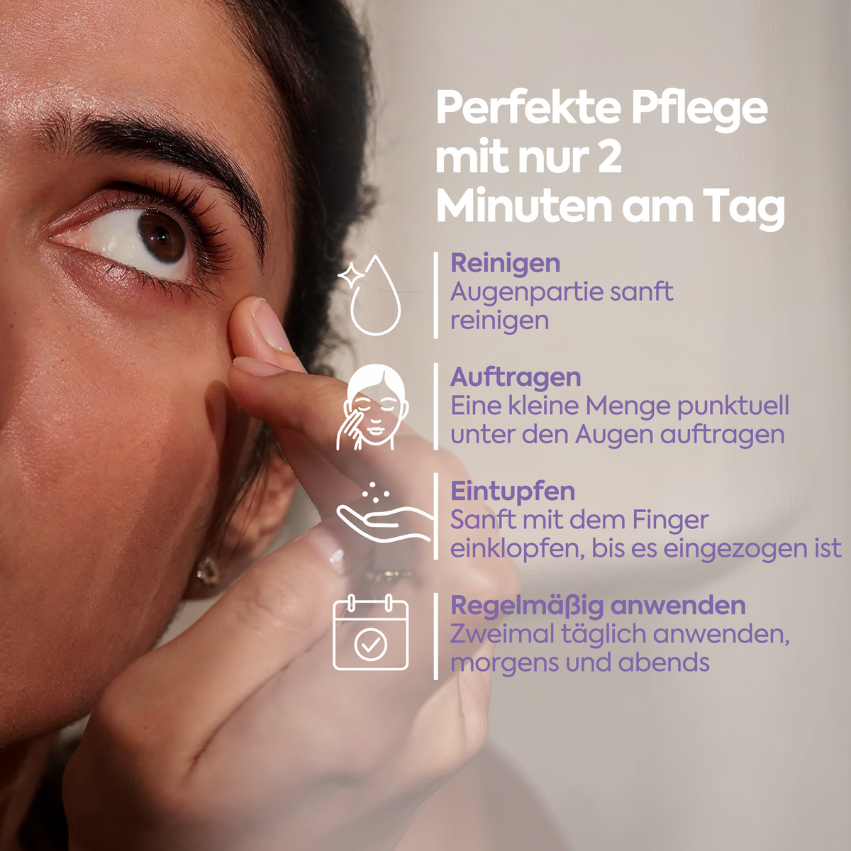 Clasy Care Augencreme gegen Tränensäcke & Augenringe – FACEUPSKIN® Energy & Hydration 40 ml