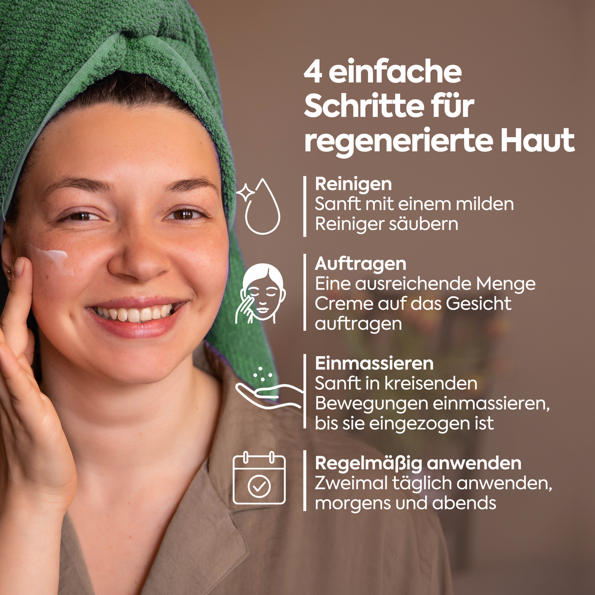Clasy Care Perfekte Hautregenerierende Creme – FACEUPSKIN® Repair Cream 40 ml