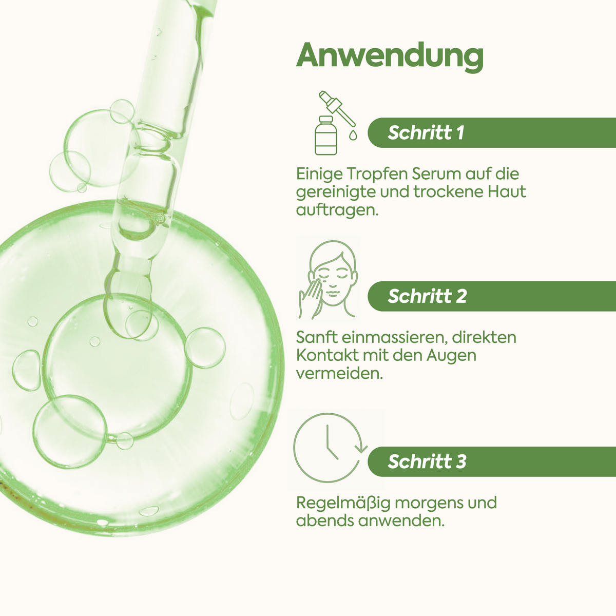 Clasy Care Augenkontur-Serum gegen Tränensäcke – Radiant Eye Contour Serum 50ml