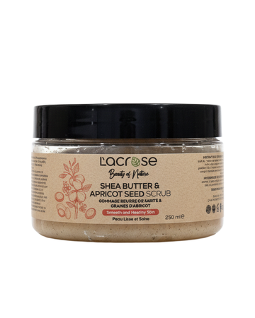 L’acrose Sheabutter- & Aprikosenkern-Peeling