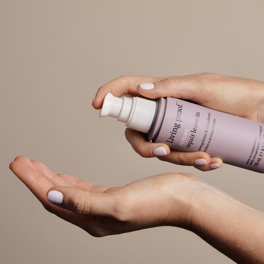 Living Proof Restore Repair Leave-In Anwendung