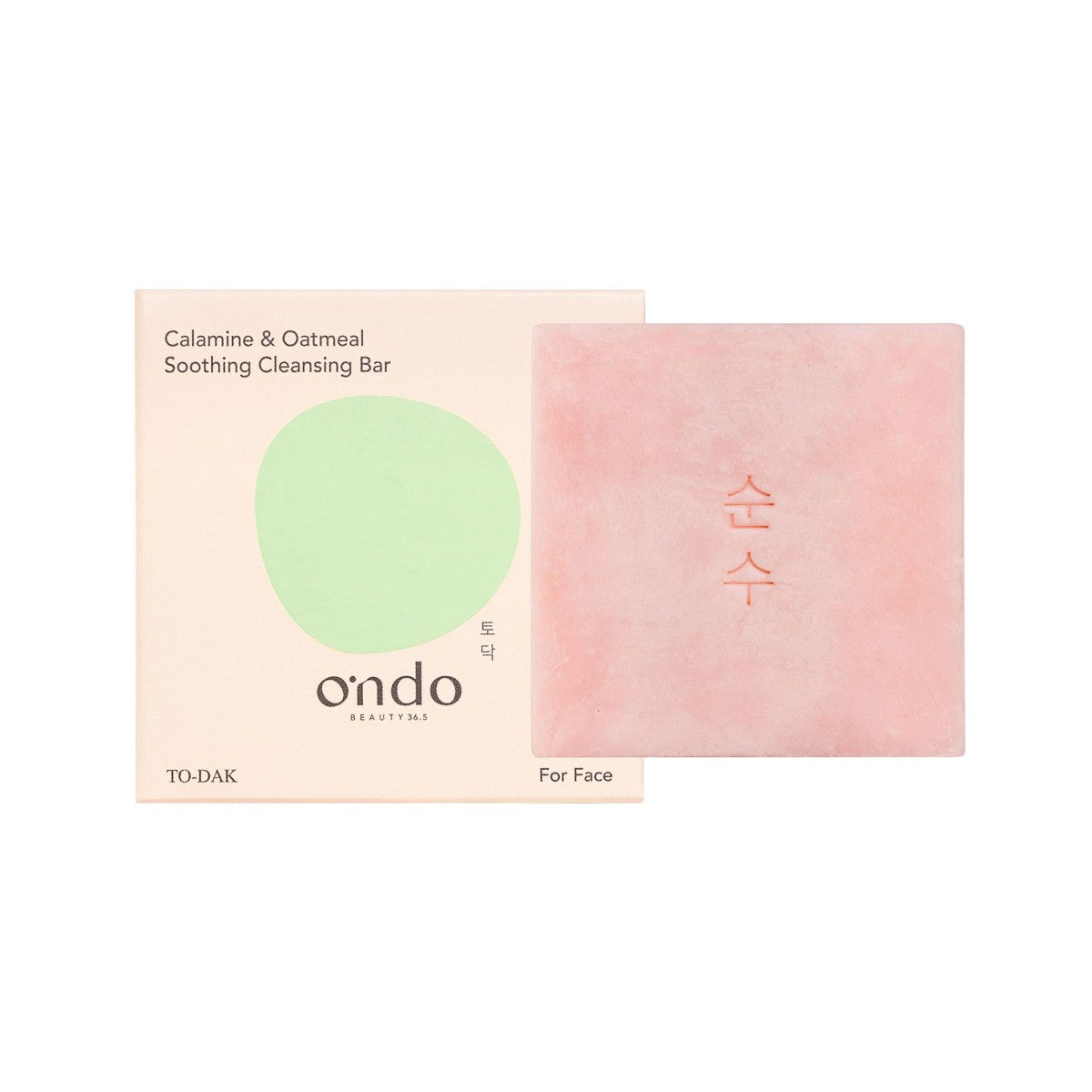 Ondo Beauty 36.5 Calamine & Oatmeal Soothing Cleansing Bar