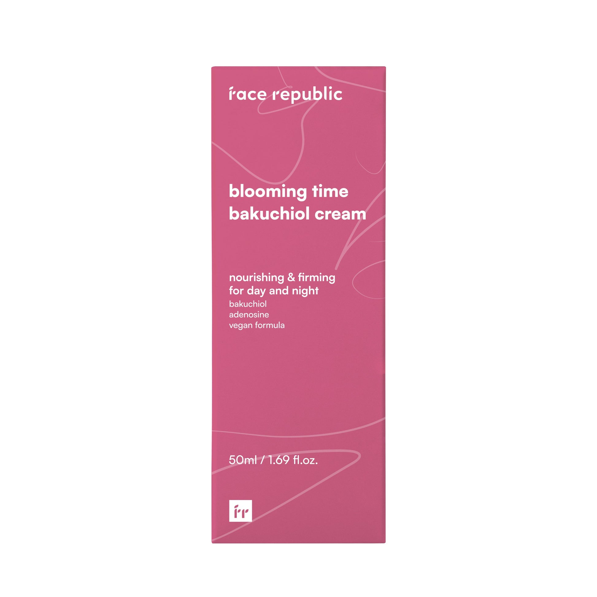 Verpackung der Face Republic Blooming Bakuchiol Pflegecreme