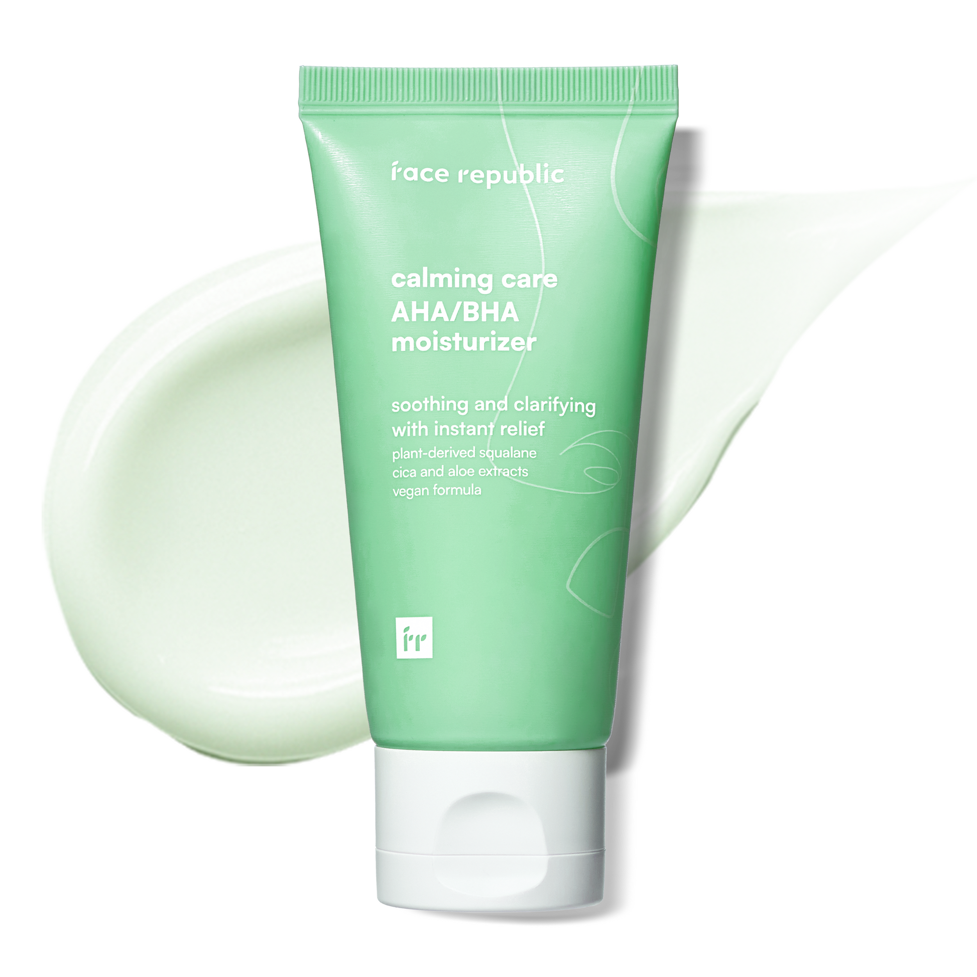 Textur der Face Republic AHA/BHA Feuchtigkeitsgel-Creme
