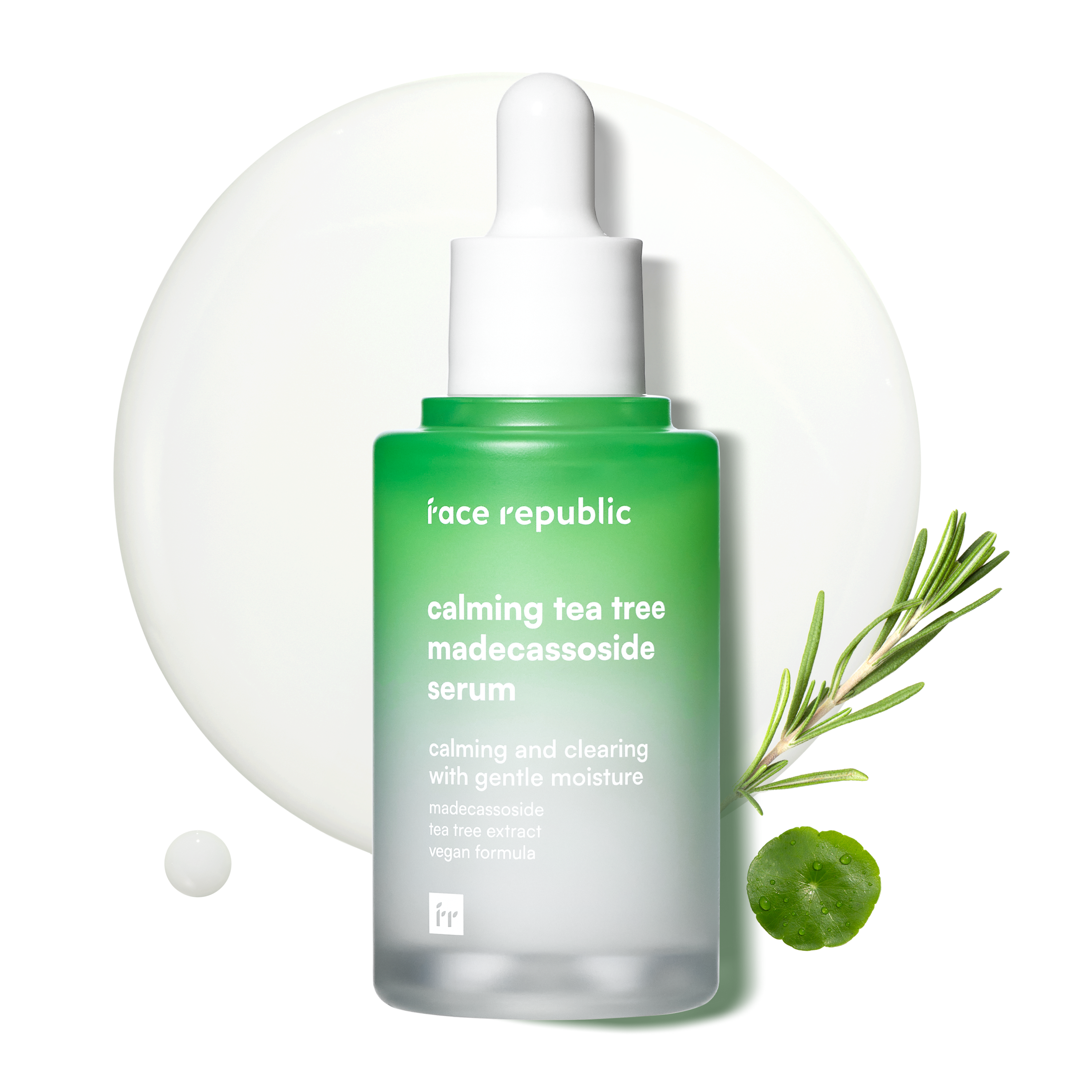 Textur des Face Republic Tea Tree Madecassoside Serums