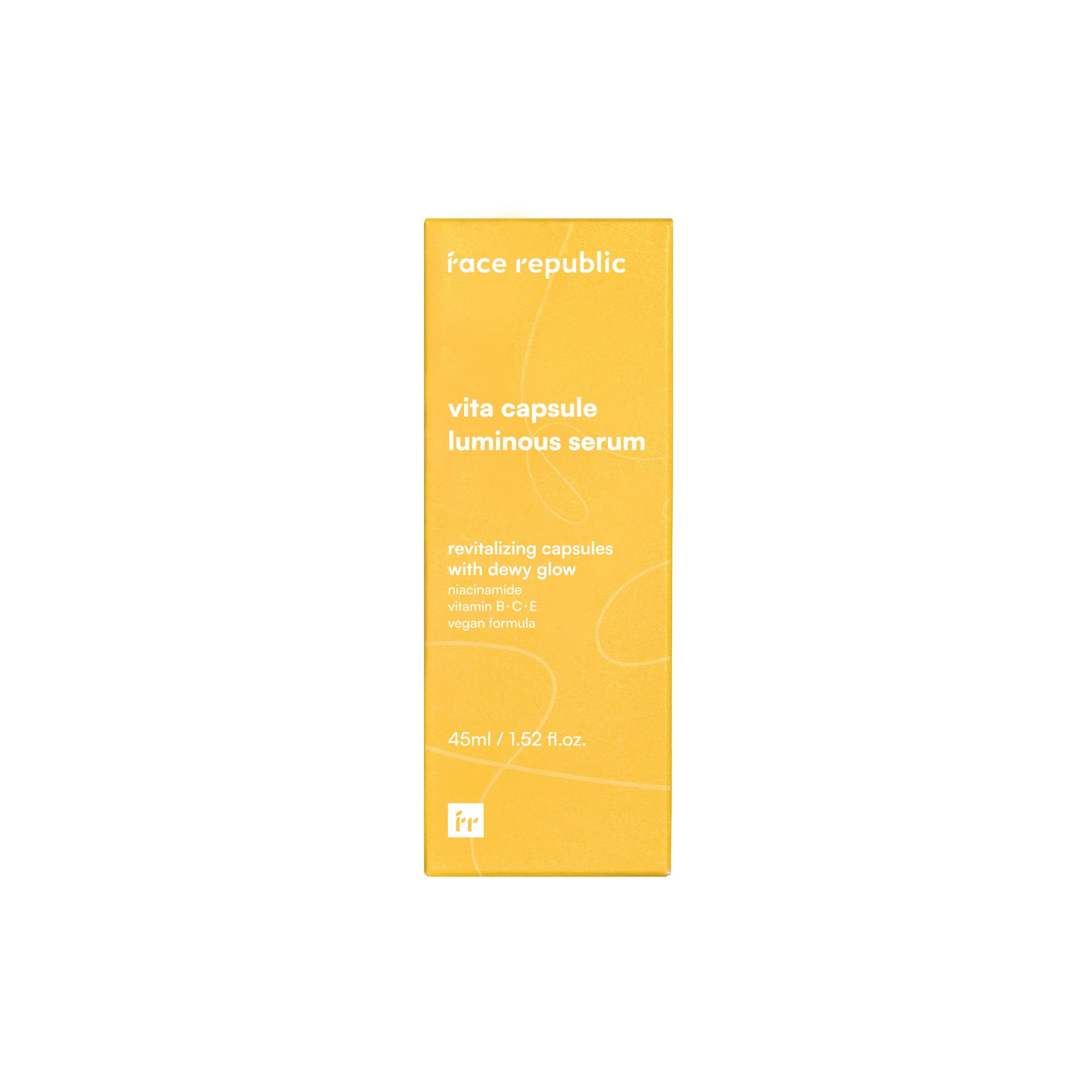 Verpackung des Face Republic Vita Strahlenden Vitamin-Serums