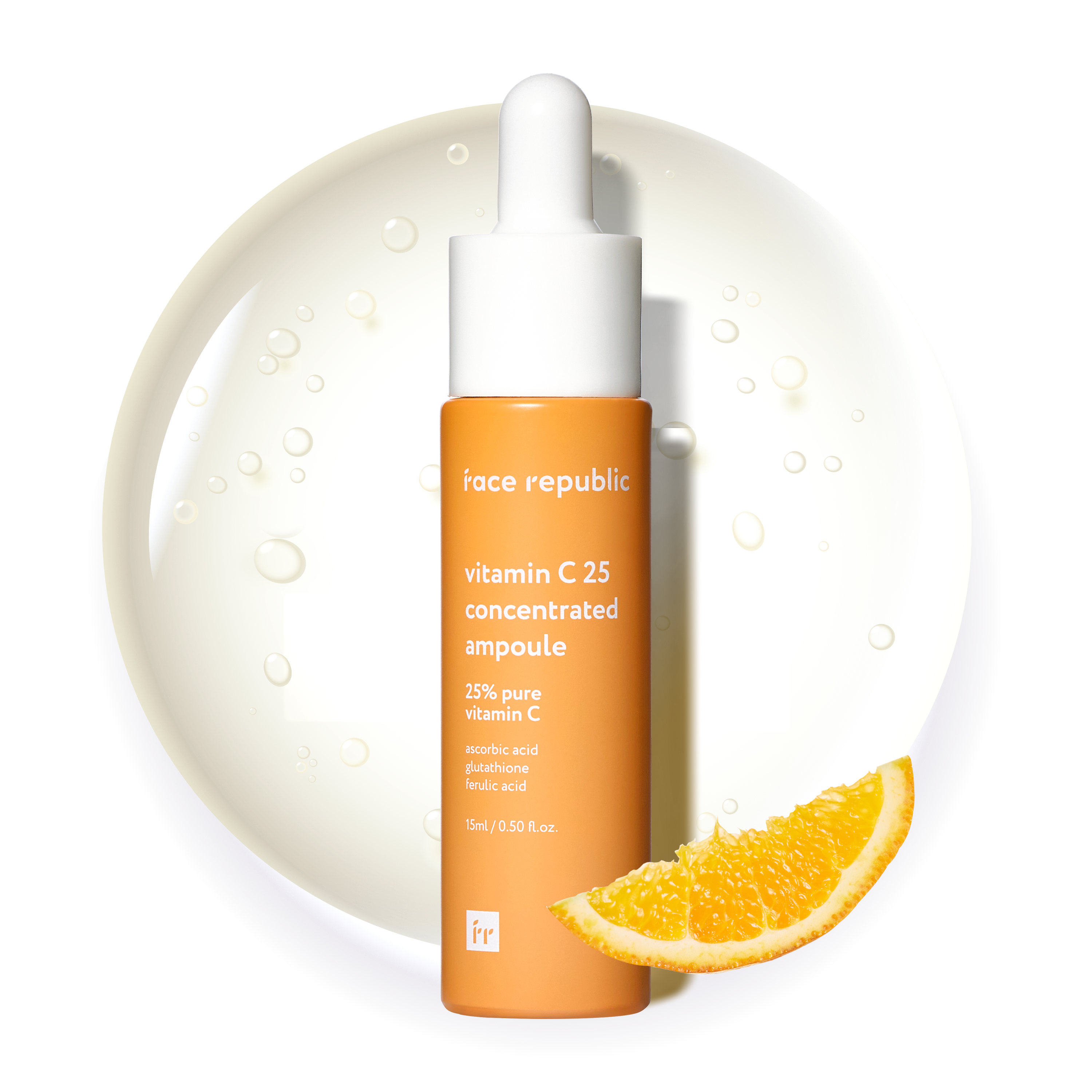 Textur der Face Republic Vitamin C 25 Ampulle