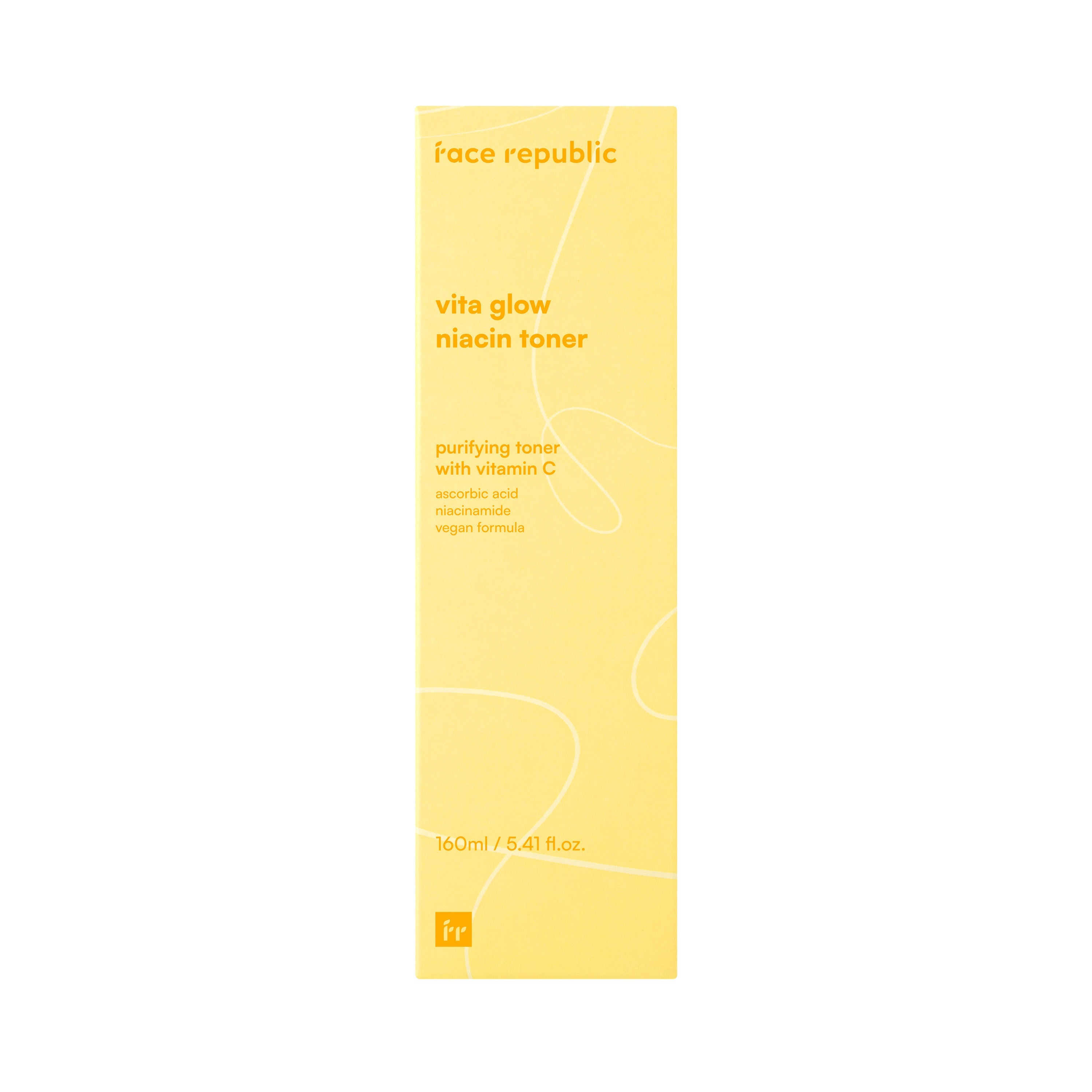Verpackung des Face Republic Vita Glow Niacin Toners