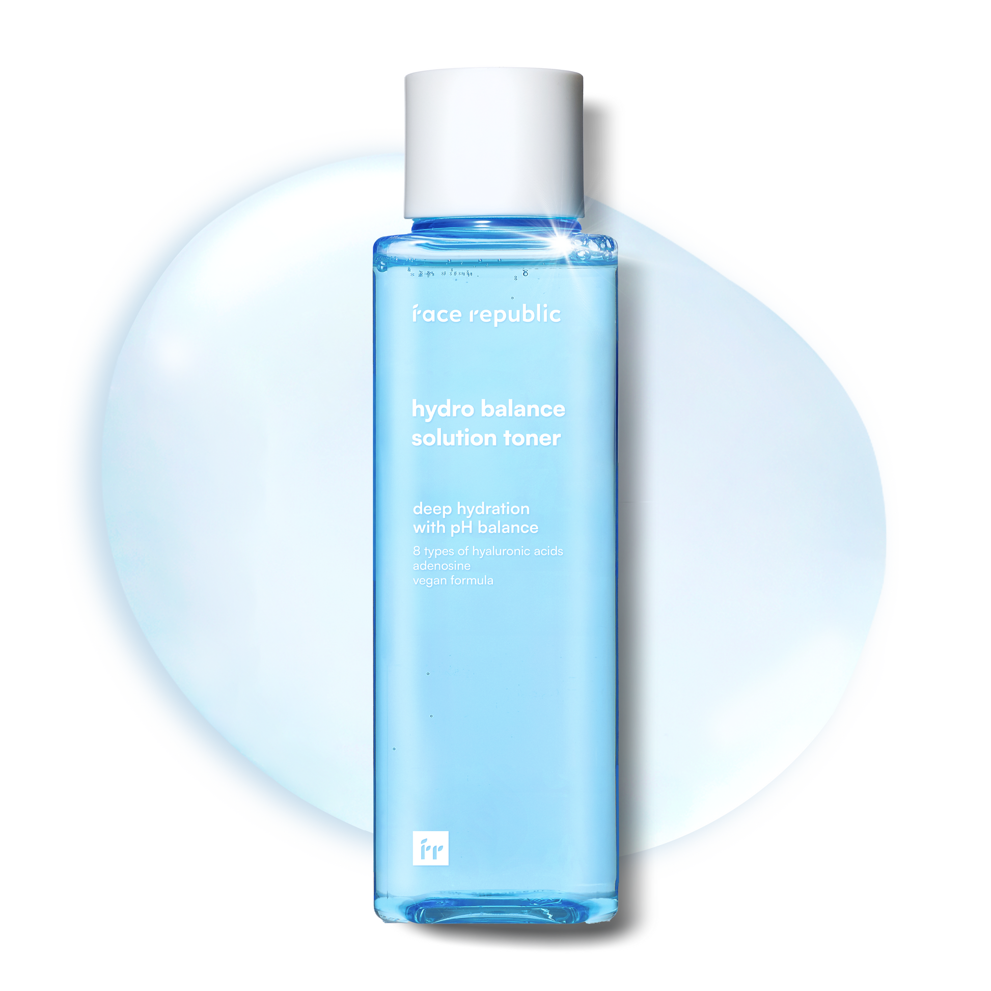 Textur des Face Republic Hydro Gesichtswassers