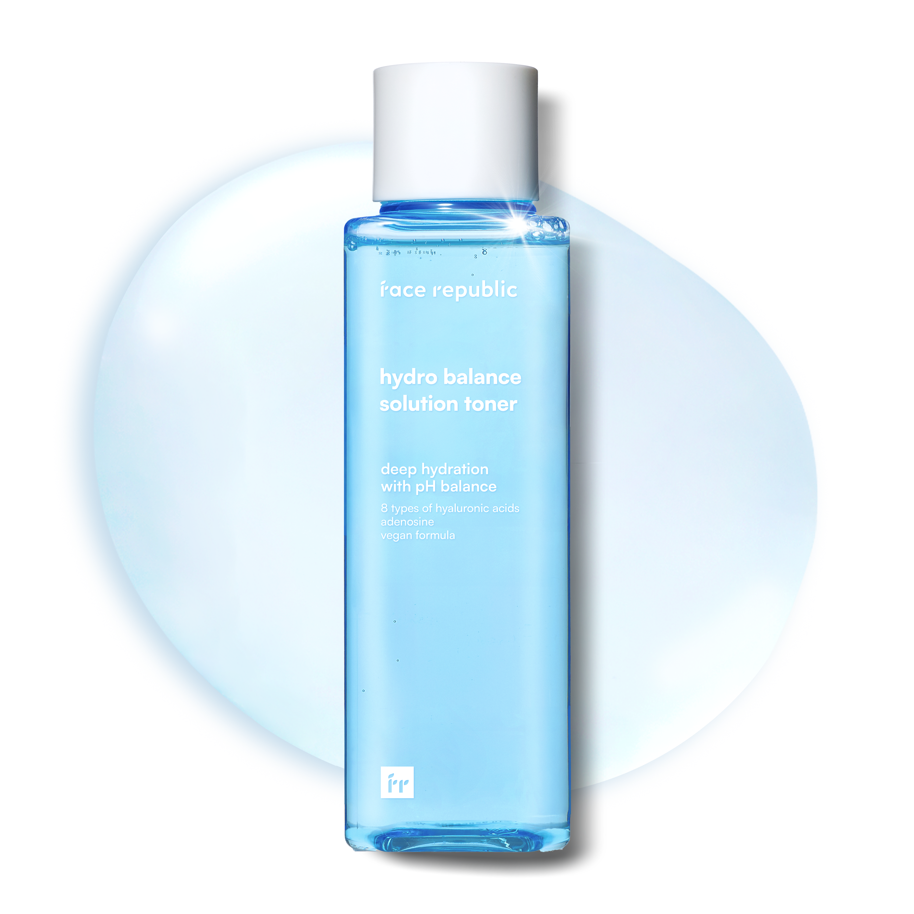 Textur des Face Republic Hydro Gesichtswassers