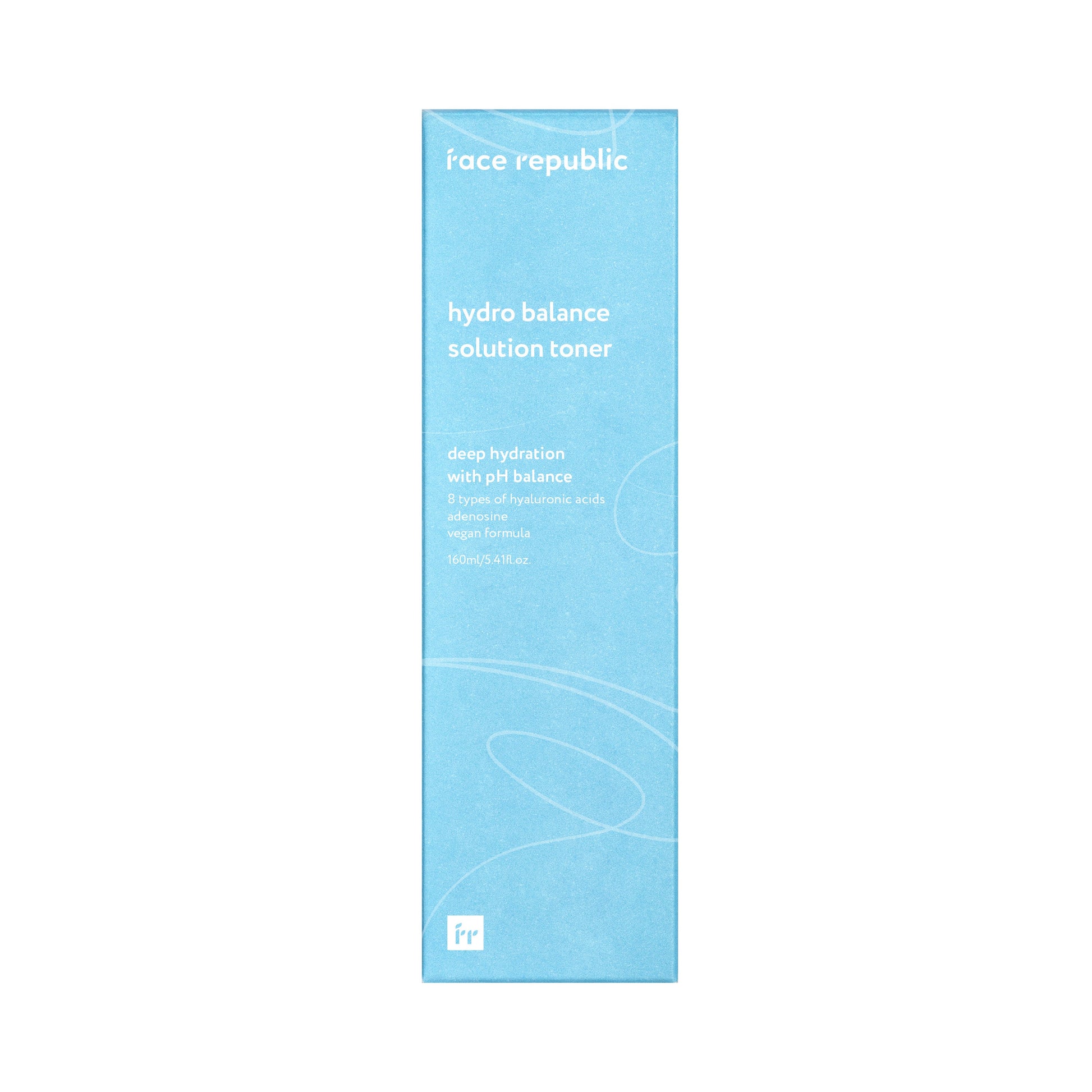 Verpackung des Face Republic Hydro Gesichtswassers