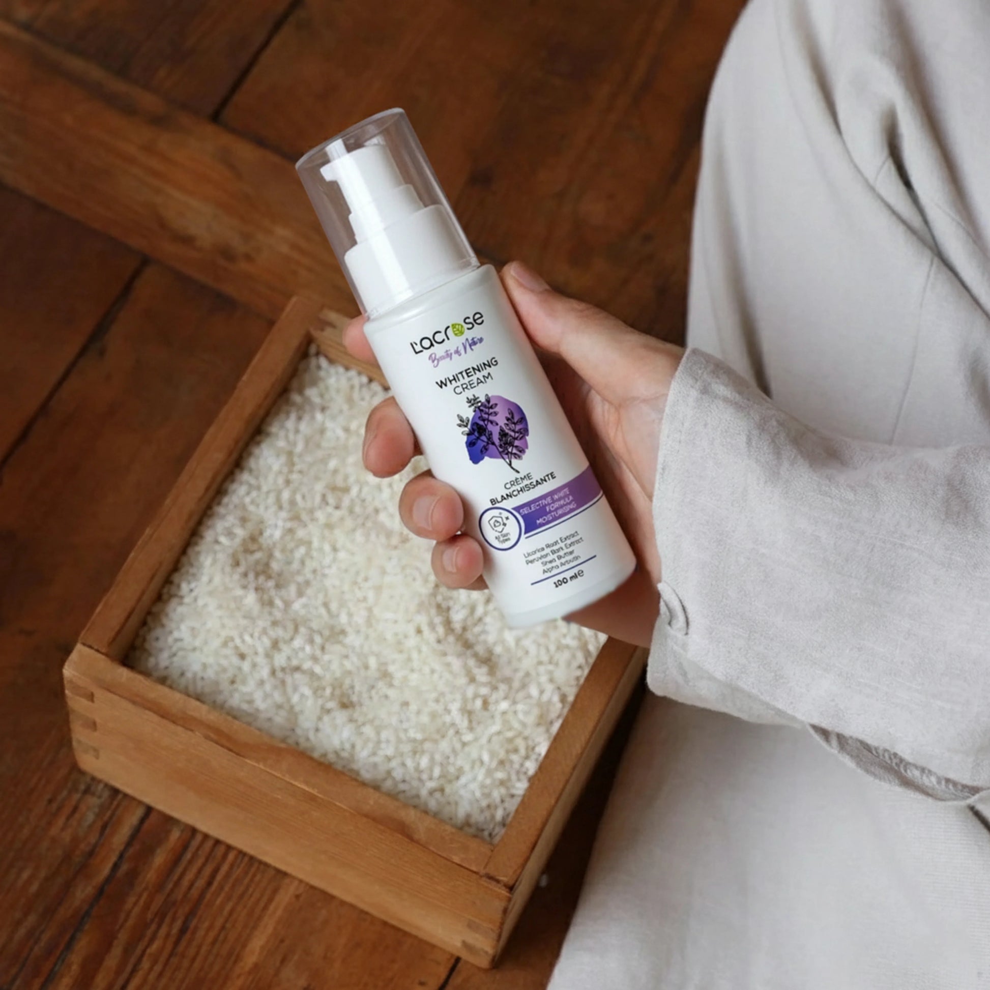 Verpackung der L'acrose Aufhellenden Creme