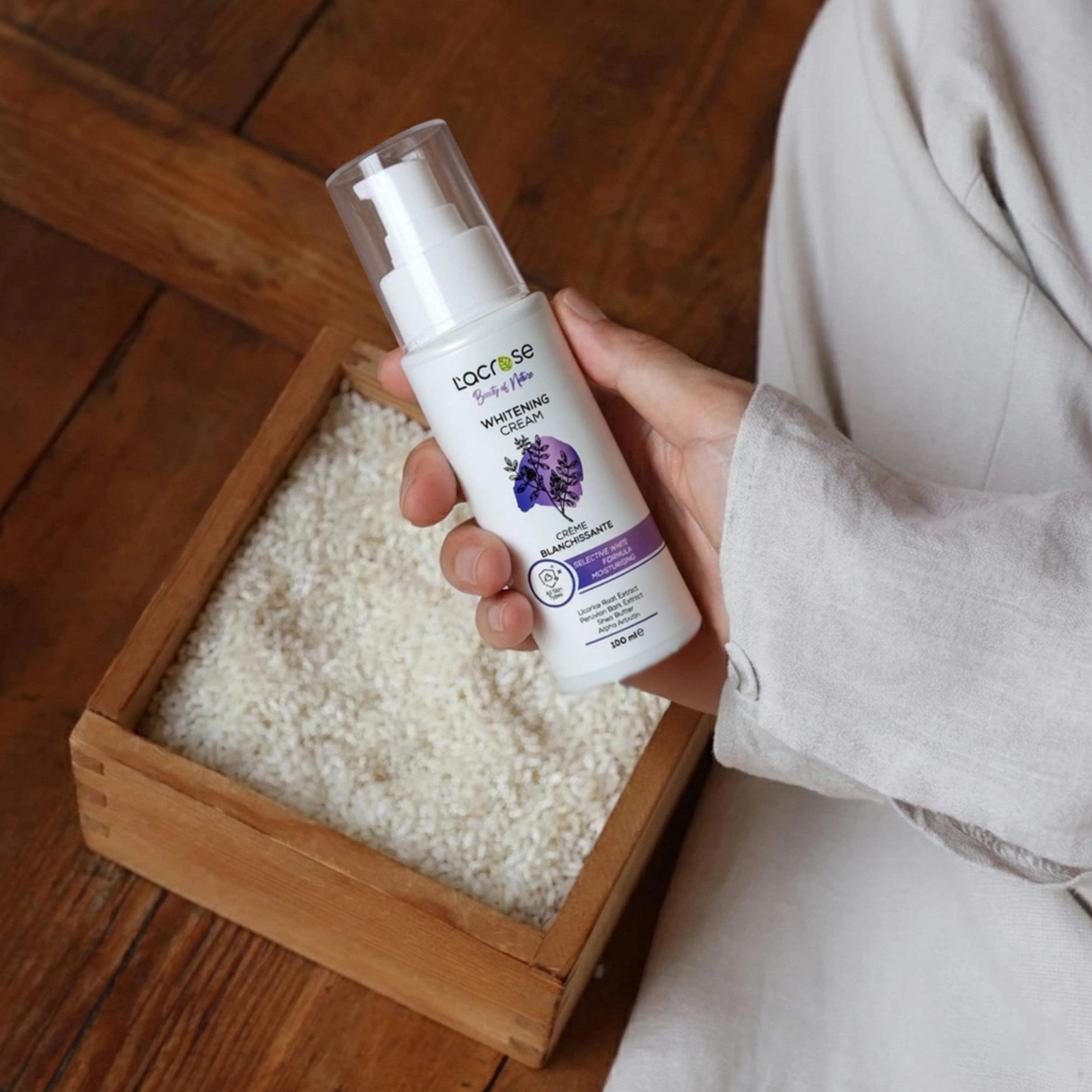Verpackung der L'acrose Aufhellenden Creme