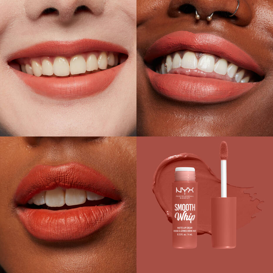 NYX Smooth Whip Matte Lip Cream Pushin' Cushion Anwendung