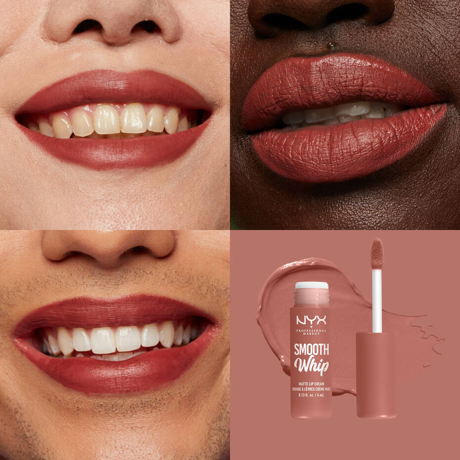 NYX Smooth Whip Matte Lip Cream Laundry Day Anwendung