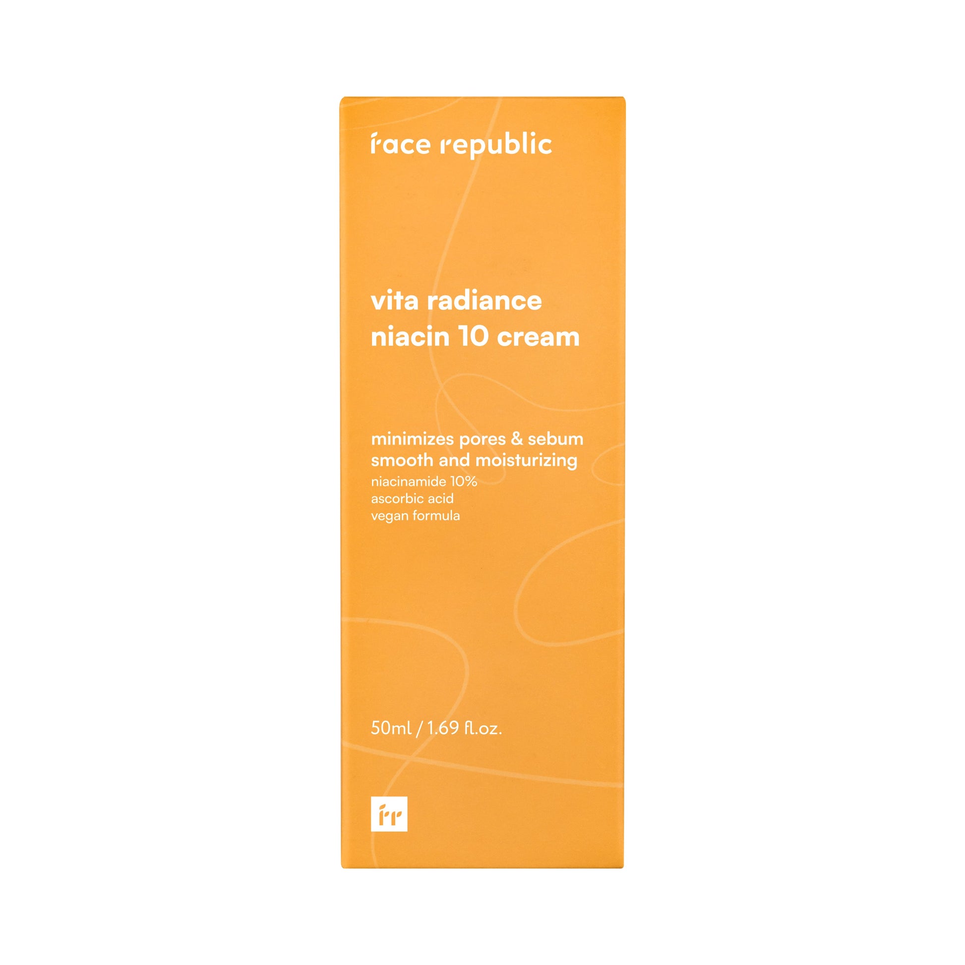 Verpackung der Face Republic Vita Radiance Niacin 10 Creme