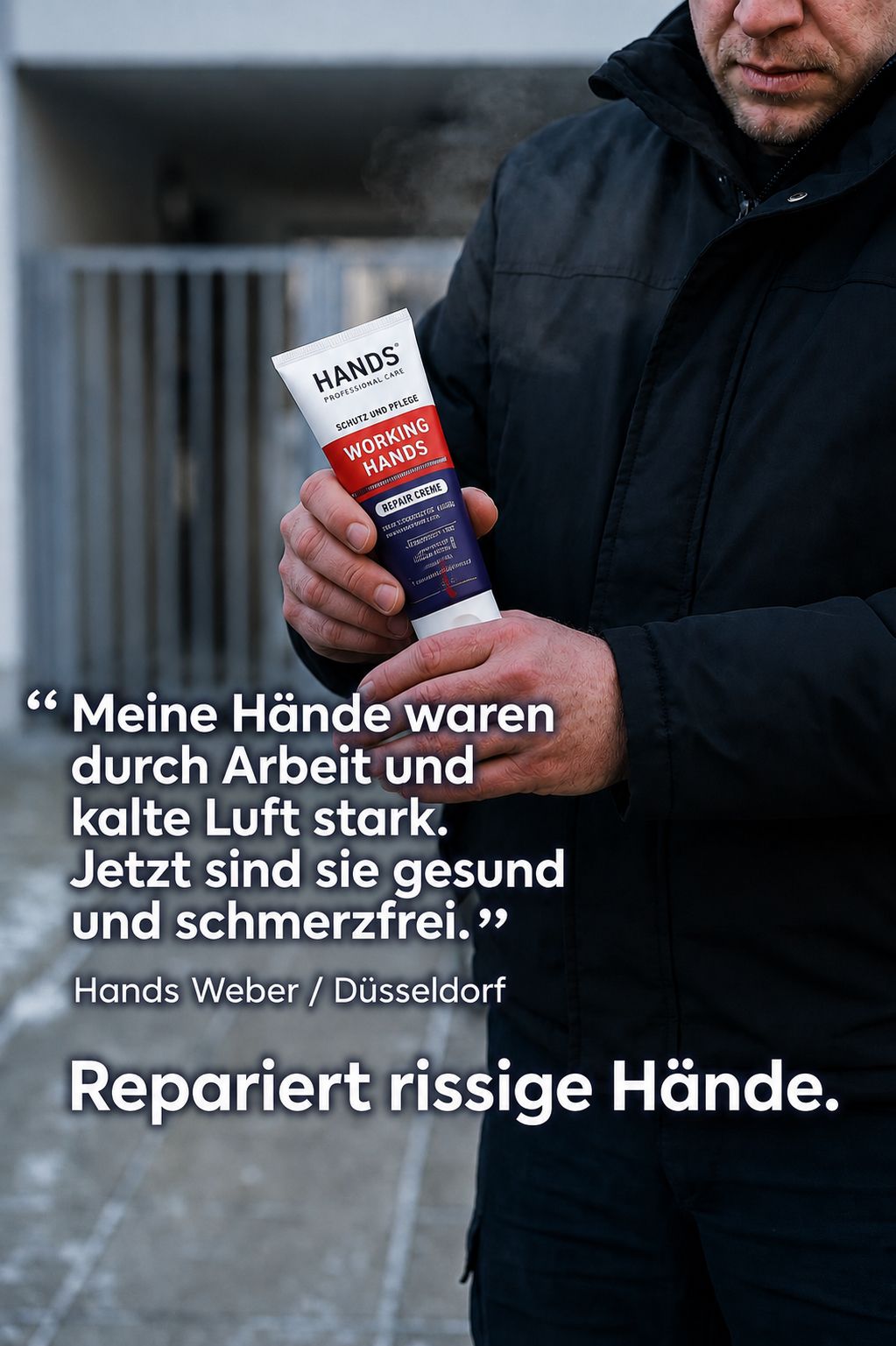 Clasy Care Working Hands - Die stärkste Handcreme 100 ml